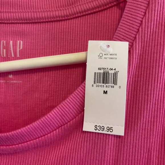 Mini Rib Cropped T-shirt - Picture 4 of 4